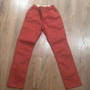 Gap pants, red, boys size 8 slim